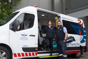 patient transport officers and paramedics