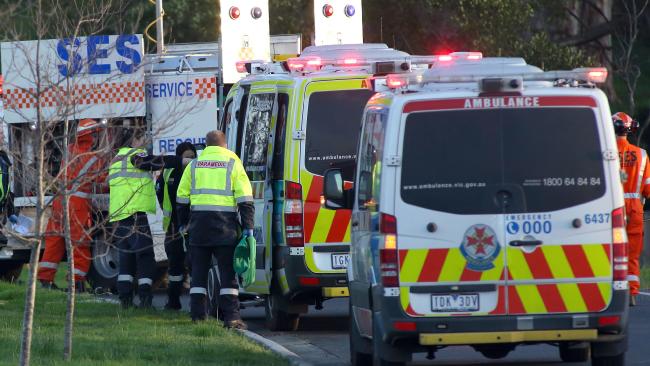 Ambulance Victoria officers
